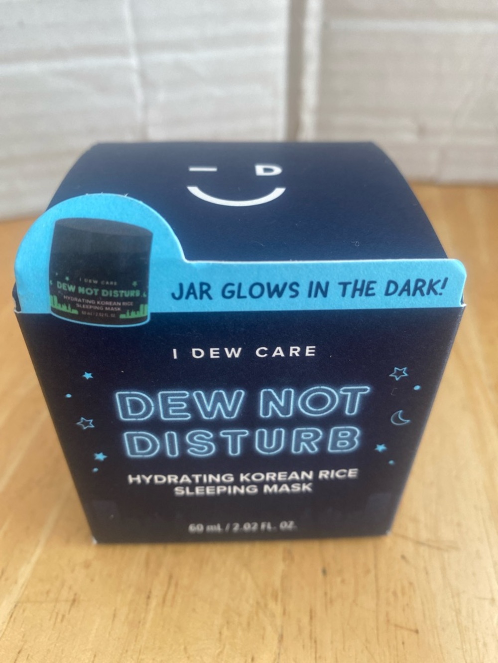 I Dew Care Dew Not Disturb Hydrating Korean Rice Sleeping Mask 2.02 oz NIB NWT